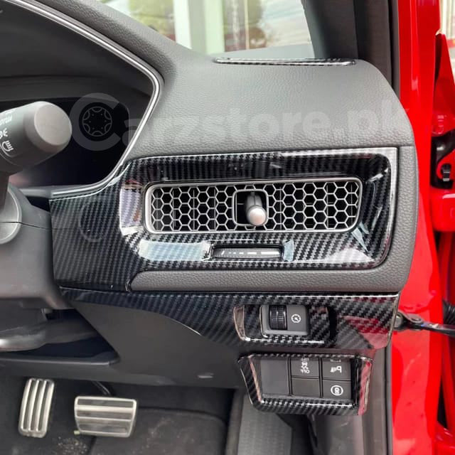Honda Civic Dashboard Trim in Carbon Fiber Model 2022 | Carzstore.pk