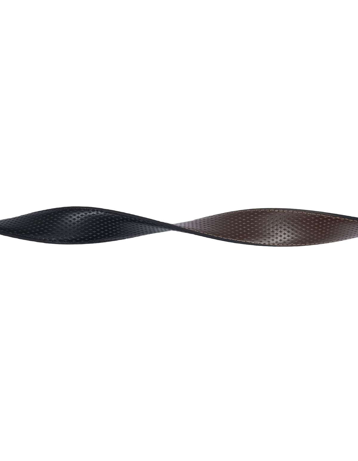 Black Dotted Reversible Formal Belt