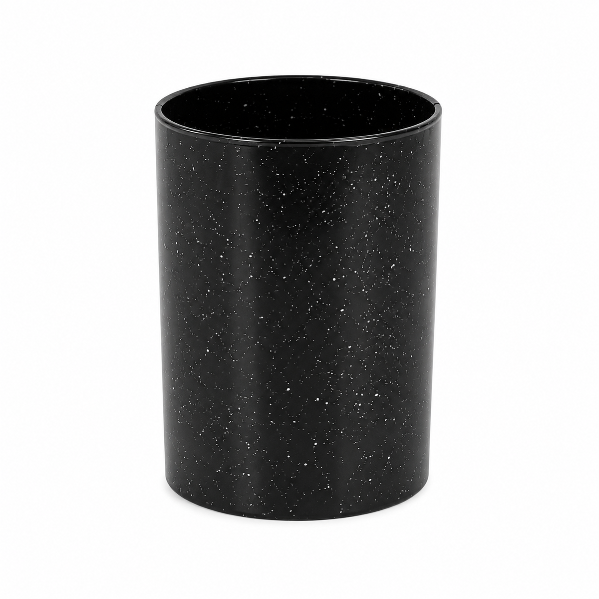 12 Pcs Kitchen Spoon & Utensil Set with Holder – Black Speckled