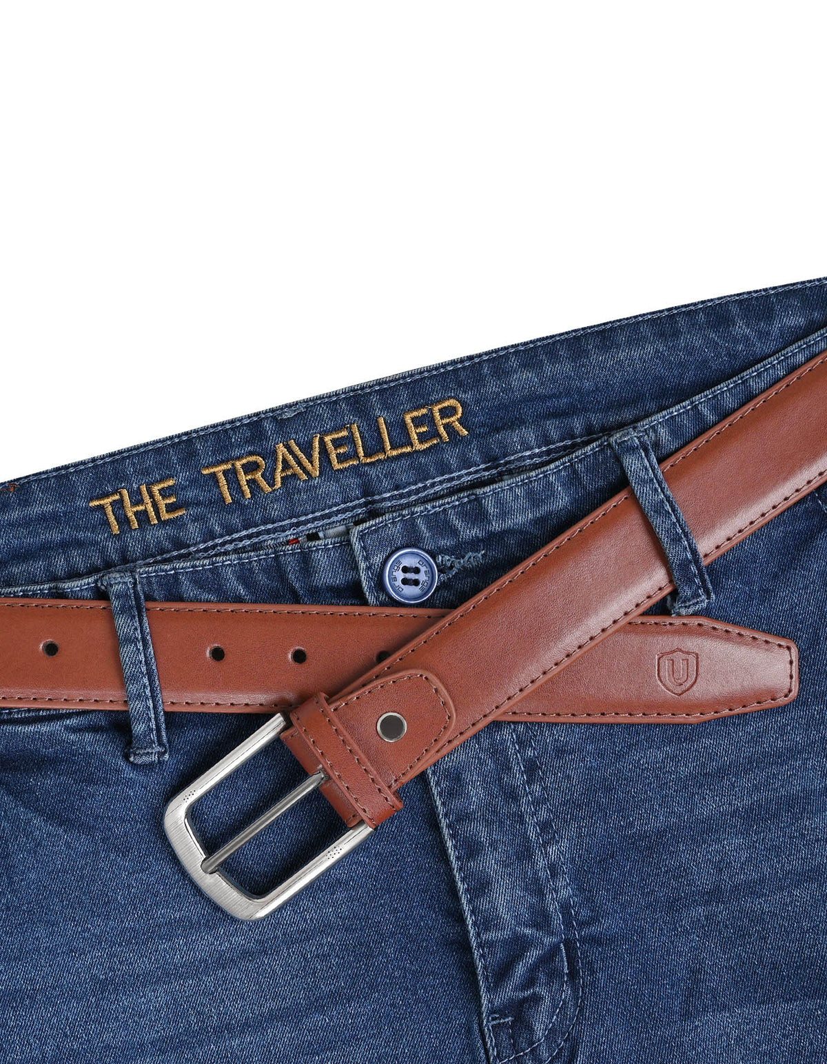 Burgundy Plain Formal Belt