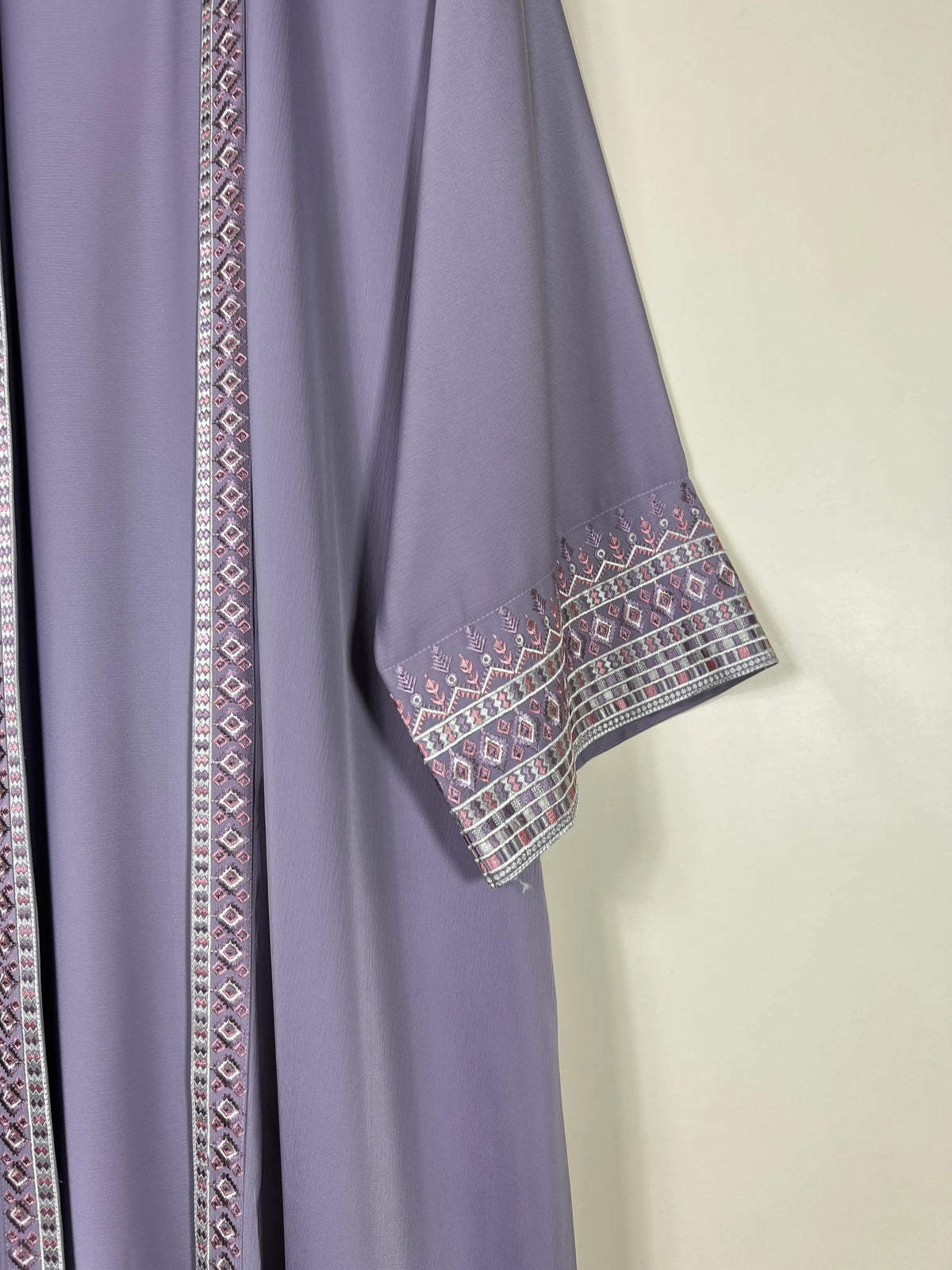 Lavender - Canvas Layer Abaya HJ1724