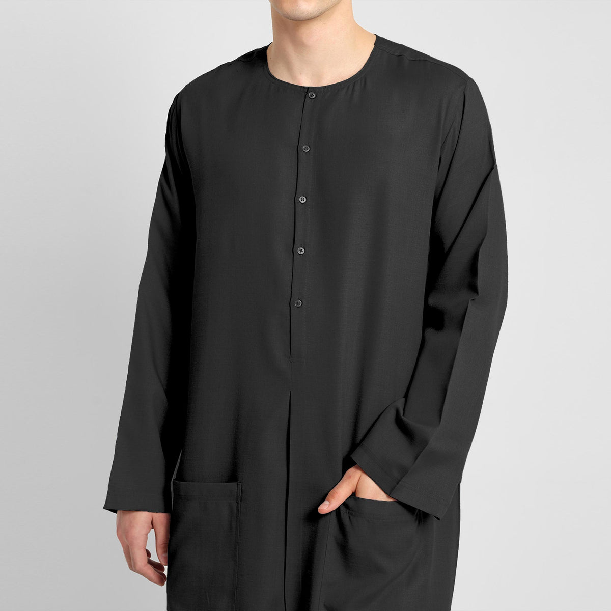 Majestic Dunes Black Thobe