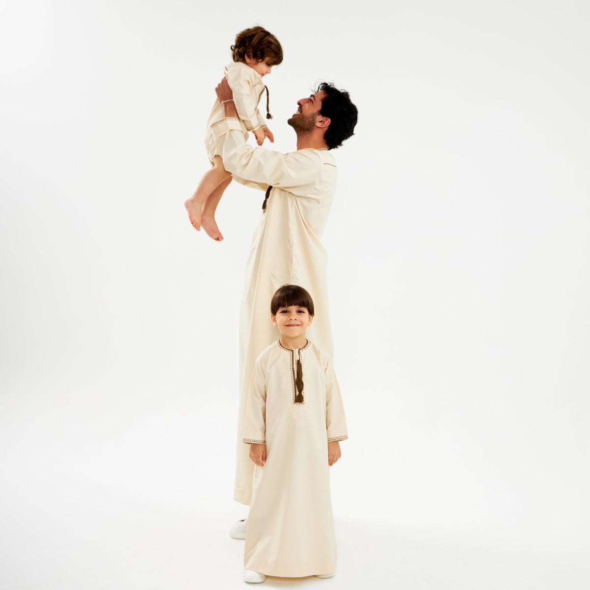 Omani Brown Kandora - Mens