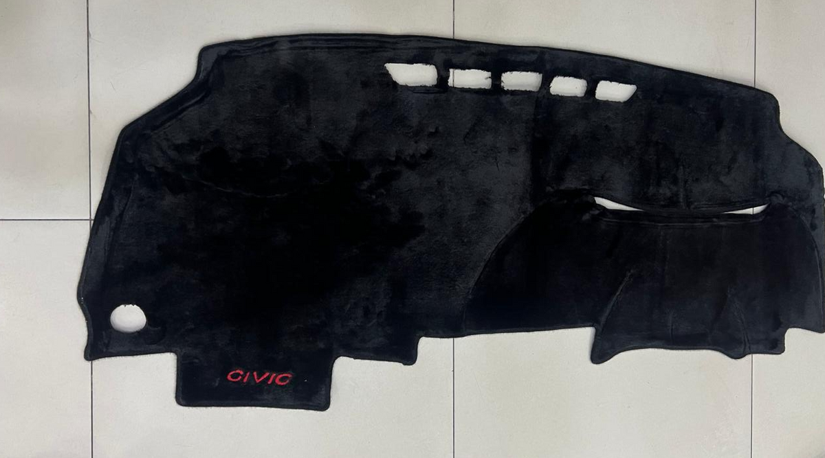 Civic Rebirth Velvet Dashboard Mat