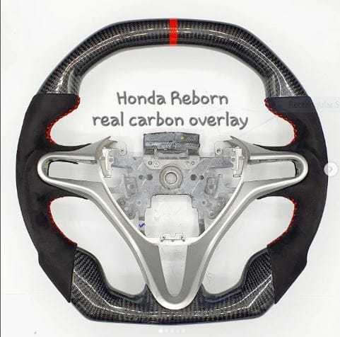 Carbon Fiber Steering Wheel For Honda Civic Reborn