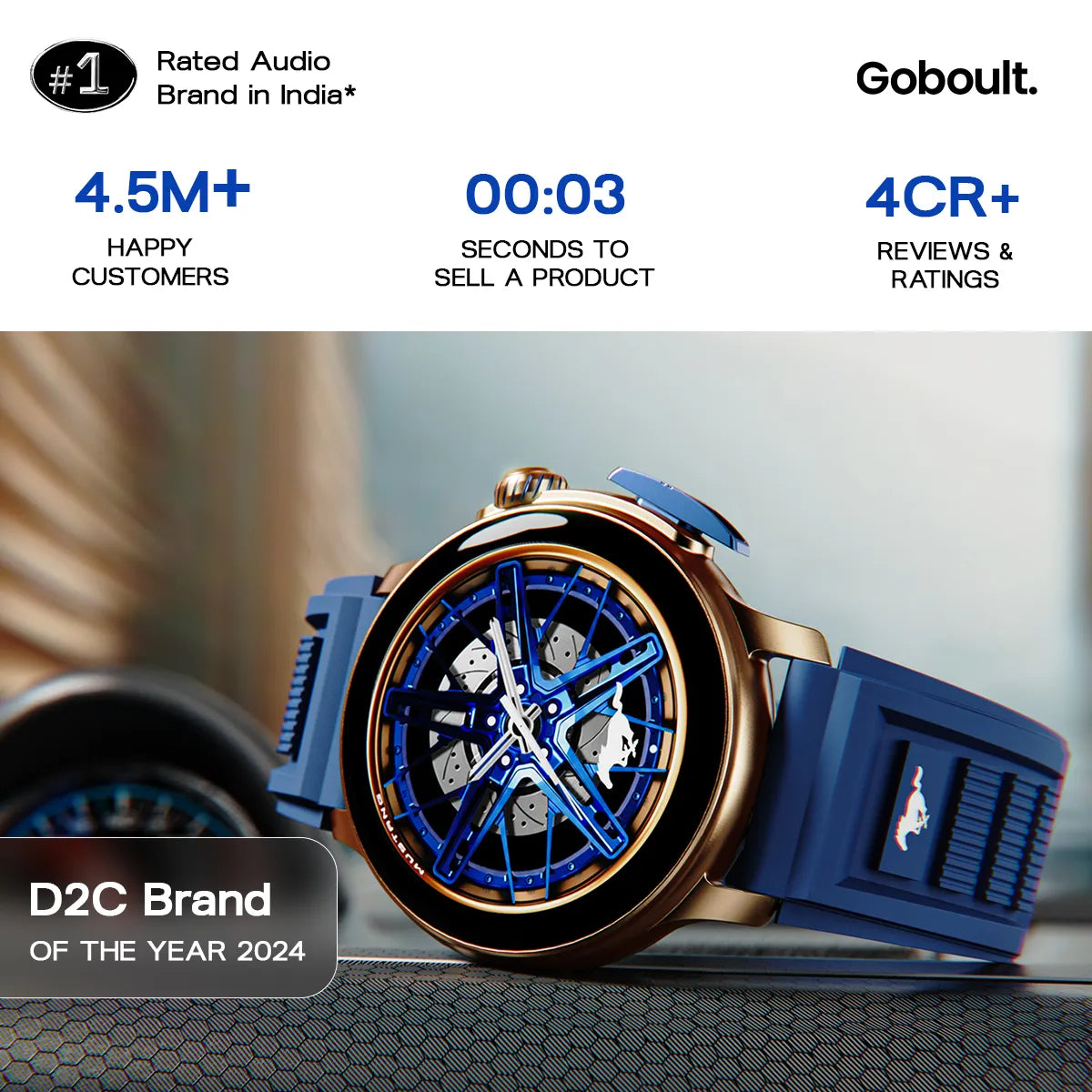 Mustang® Official Collab - Racer Apex Blue