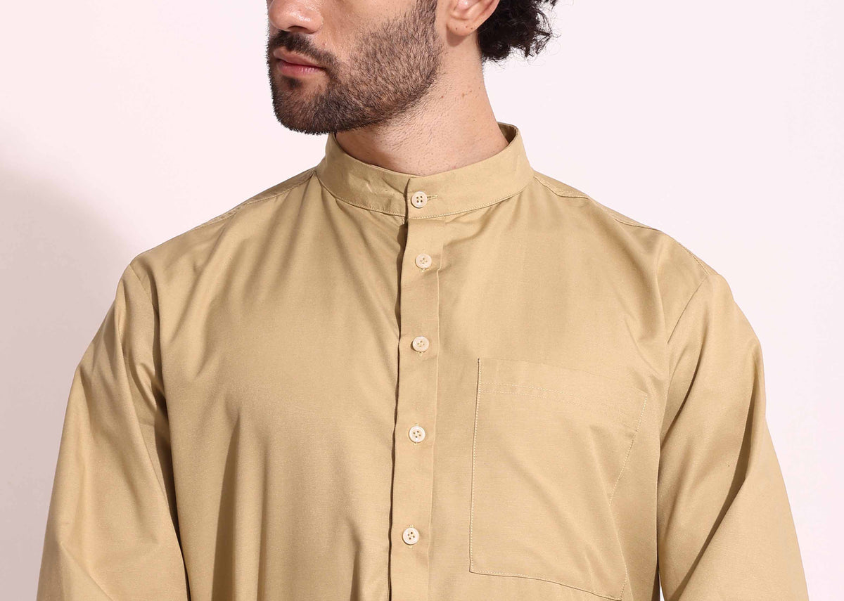Urban Craft: Mens Formal Beige Thobe