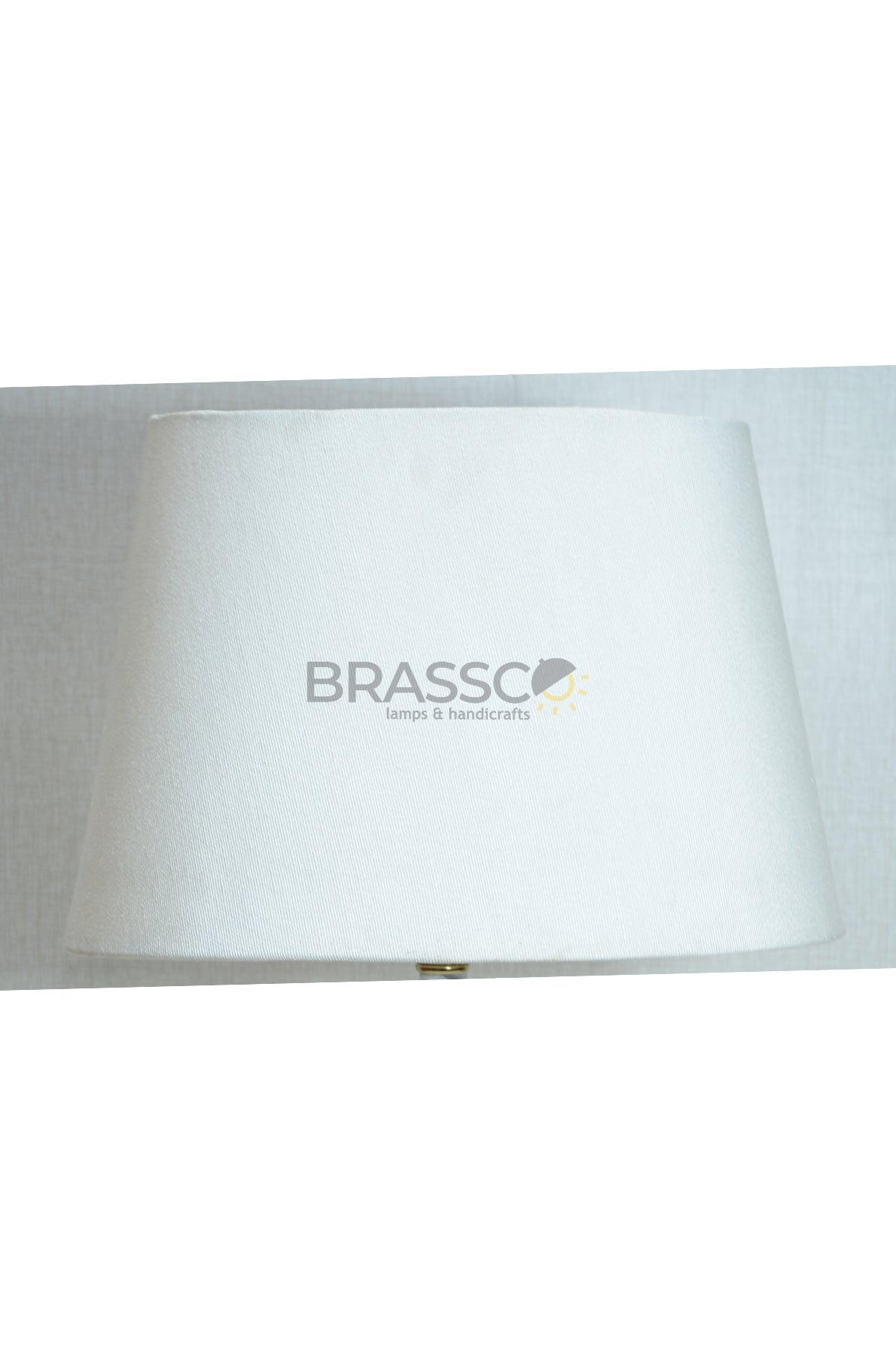 Walnut Marble-Texture Brass Rod Metal Lamp