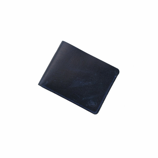 Mens Genuine Vintage Leather Wallet-BLUE BERRY S3