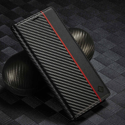 [FREE SHIPPING] CARBON FIBER BOOKLET LEATHER CASE FOR SAMSUNG S22 ULTRA