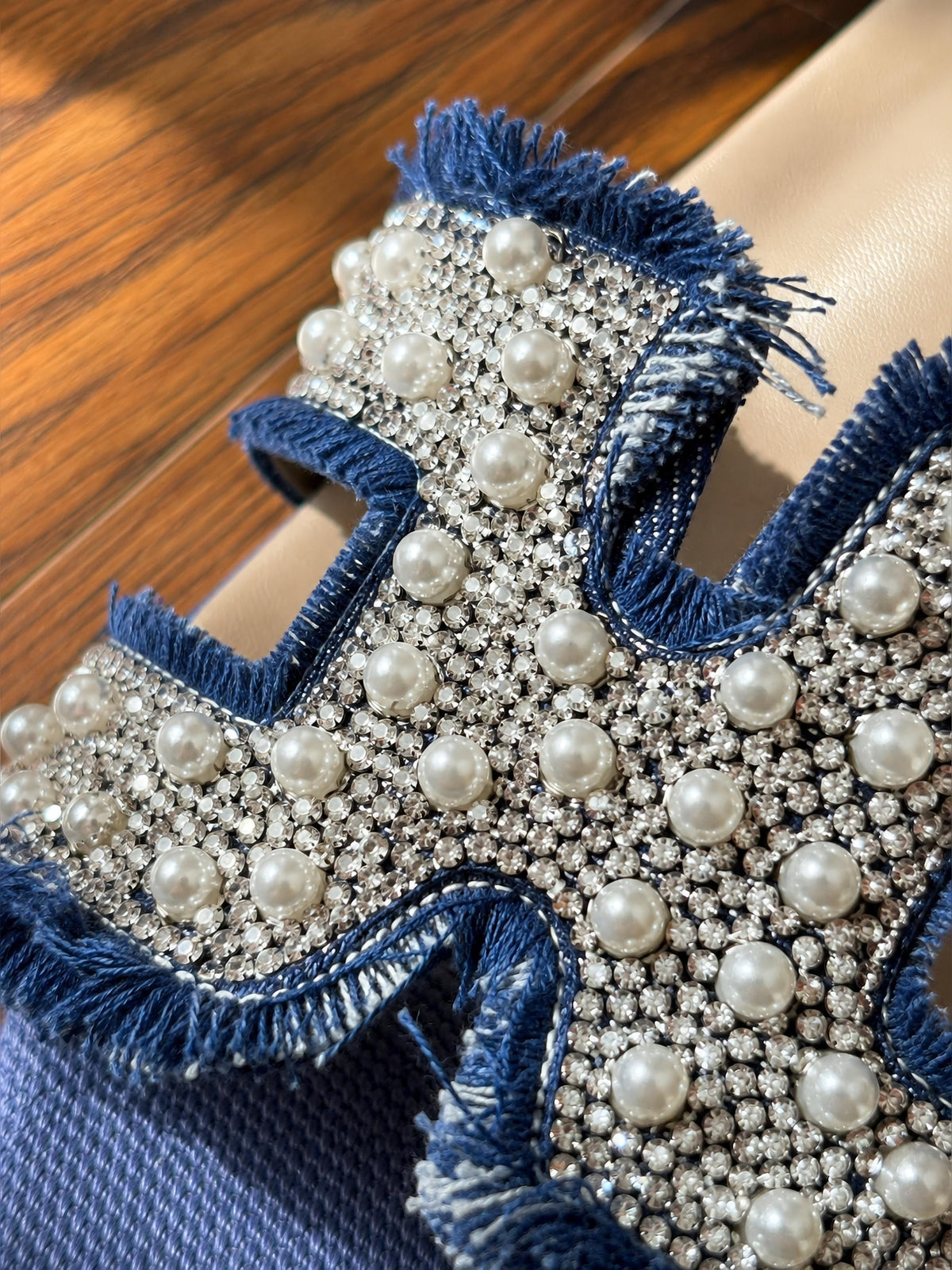 Denim Diva Flats - Imported
