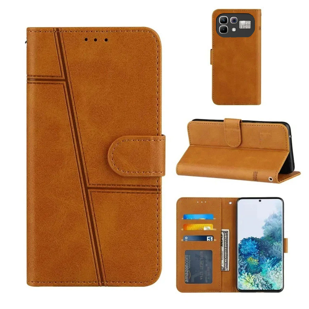 [FREE SHIPPING] BOOKLET LEATHER CASE FOR INFINIX NOTE 60/NOTE 60 PRO