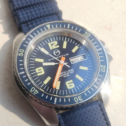 Sea Quartz 30 Eclipse Solar Blue Dial [42mm]