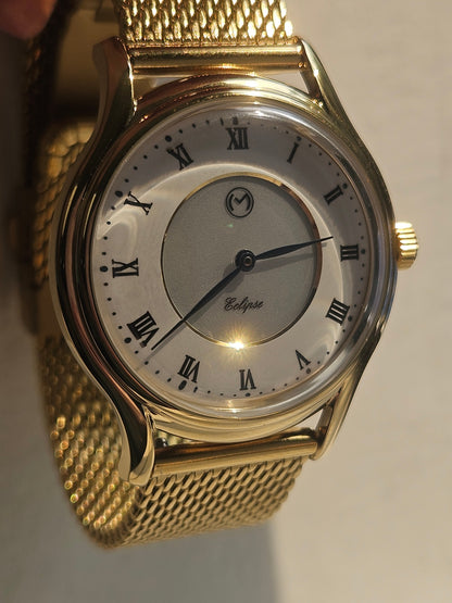 Lugano Eclipse Solar [36 MM] Yellow Gold