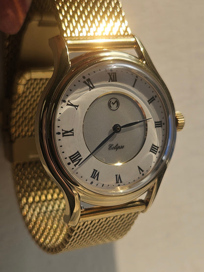 Lugano Eclipse Solar [36 MM] Yellow Gold