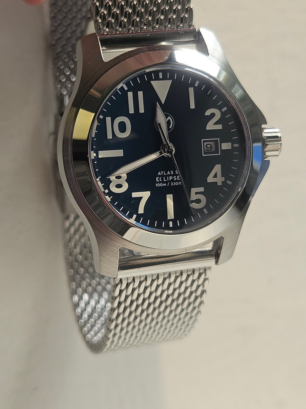 Atlas Eclipse Steel Blue Dial 32mm - Bundle