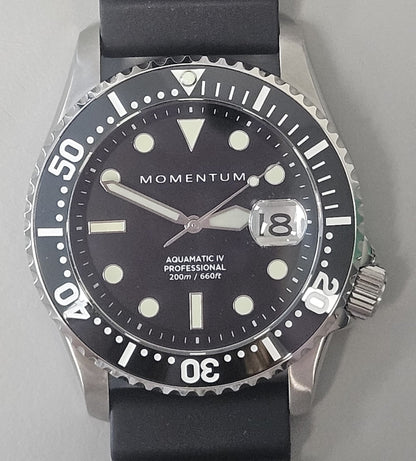 Aquamatic IV [42mm] - Black