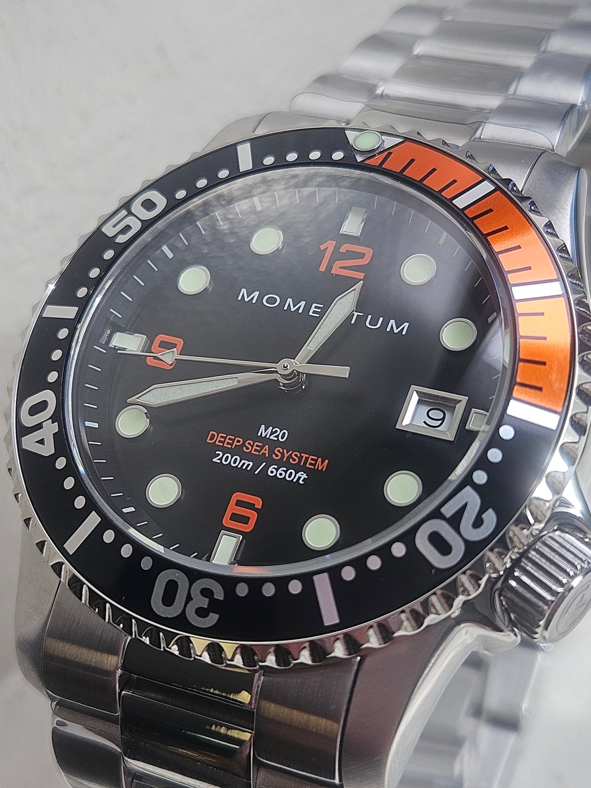 M20 DSS Diver [42MM] - Black & Orange