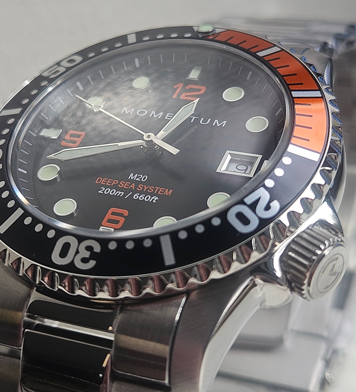 M20 DSS Diver [42MM] - Black & Orange