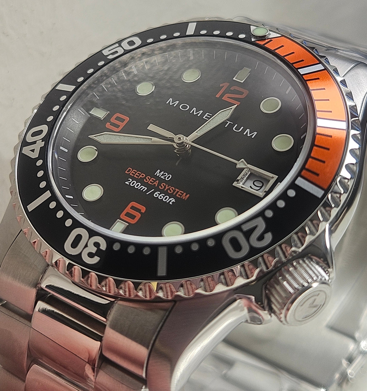 M20 DSS Diver [42MM] - Black & Orange