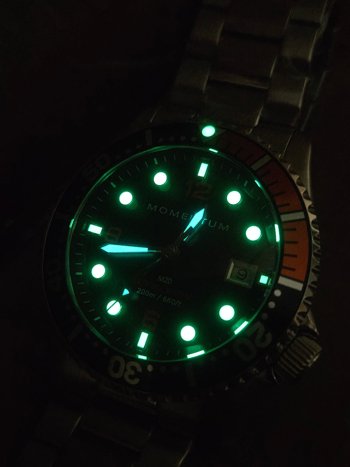 M20 DSS Diver [42MM] - Black & Orange