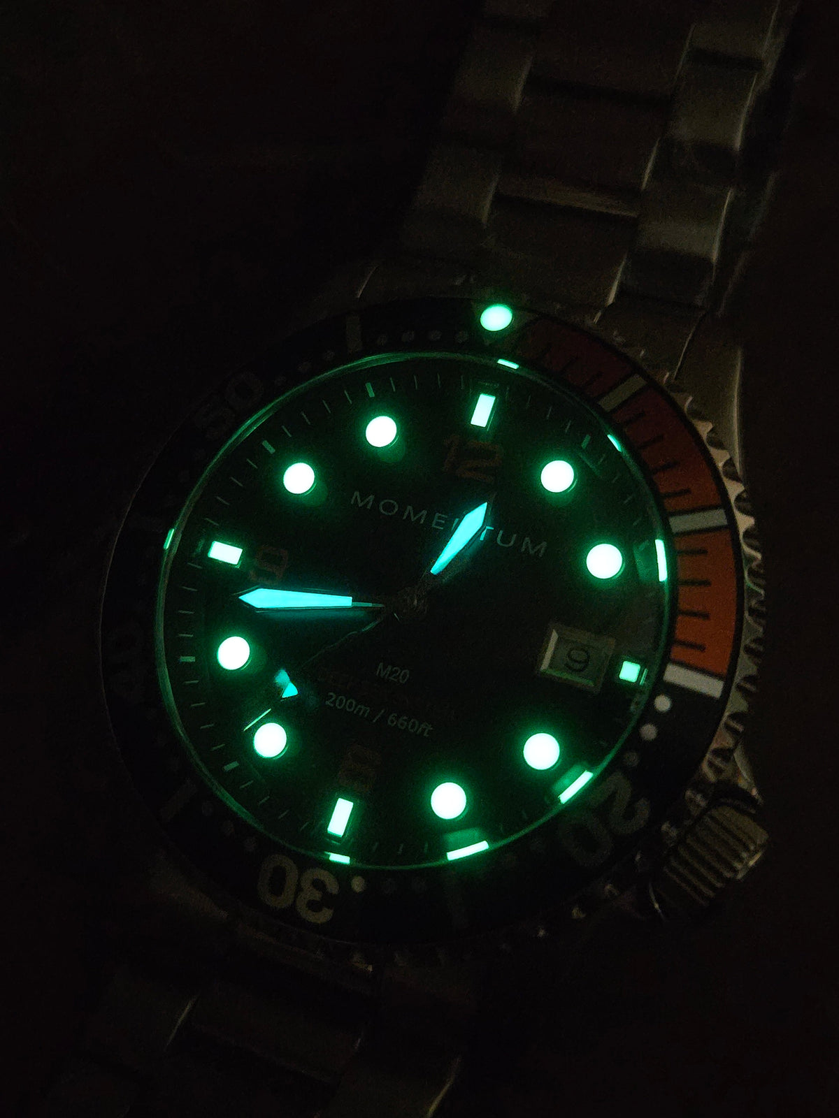 M20 DSS Diver [42MM] - Black & Orange Bundle