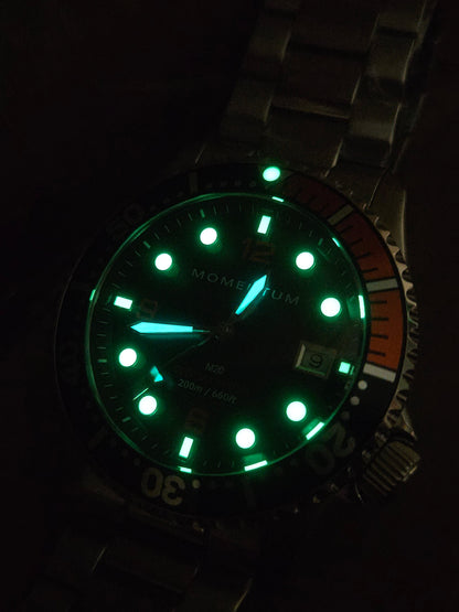 M20 DSS Diver [42MM] - Black & Orange Bundle