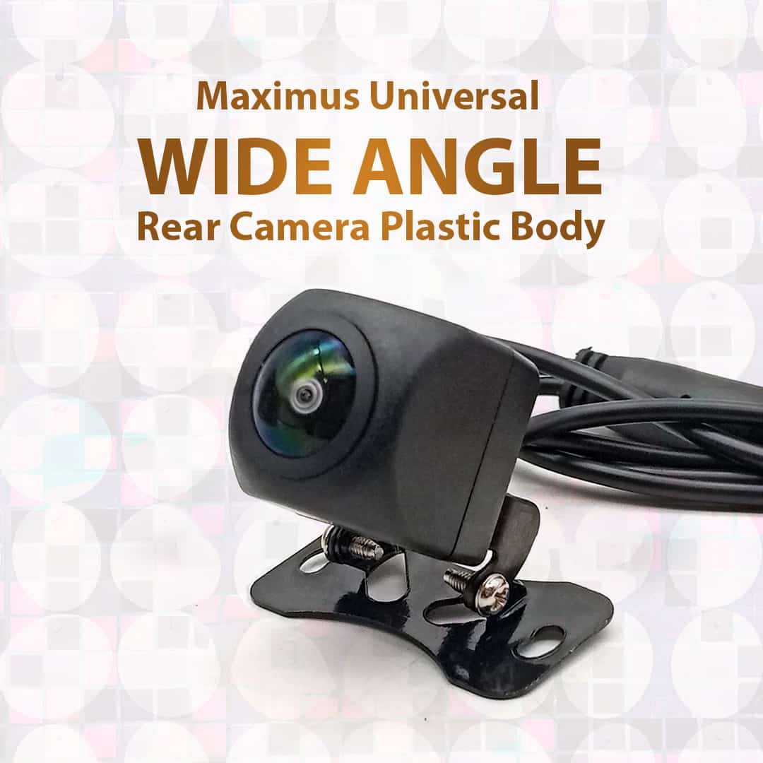 Maximus Universal Wide Angle Rear Camera Plastic Body Non Moving