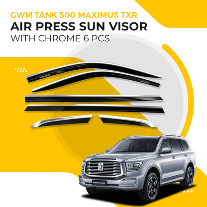 GWM Tank 500 Maximus TXR Air Press Sun Visor With Chrome 6 Pcs 2026