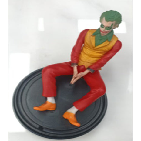 Joker Heath Ledger Harley Clown Sitting Dashboard Decoration Red with - Black
