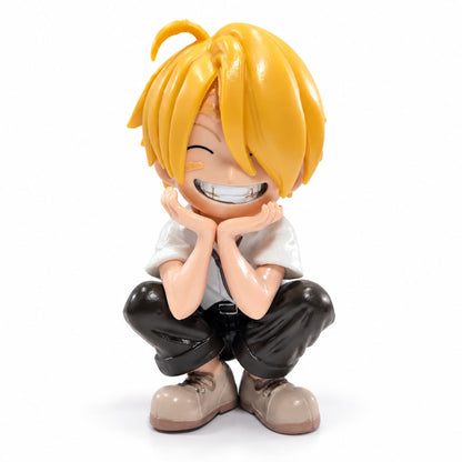 Smiley Anime Action Figure Statue Dashboard Decoration