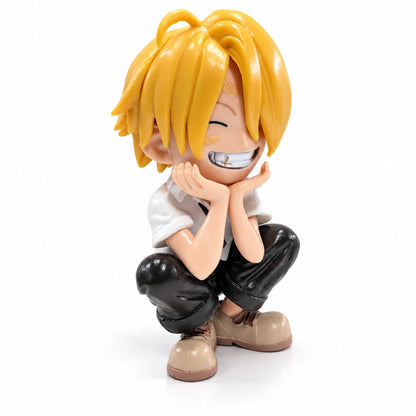 Smiley Anime Action Figure Statue Dashboard Decoration