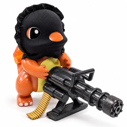War Soldier Charmander Figure Dashboard Decoration