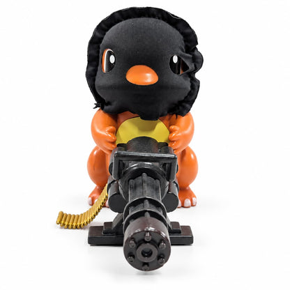 War Soldier Charmander Figure Dashboard Decoration