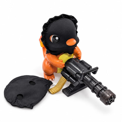 War Soldier Charmander Figure Dashboard Decoration