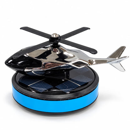 Helicopter Shape Solar Car Perfume For Dashboard - For Dashboard