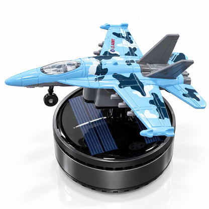 Rotating Fancemot Plane Solar Car Dashboard Perfume Multi