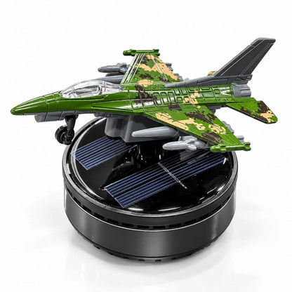 Rotating Fancemot Plane Solar Car Dashboard Perfume Multi
