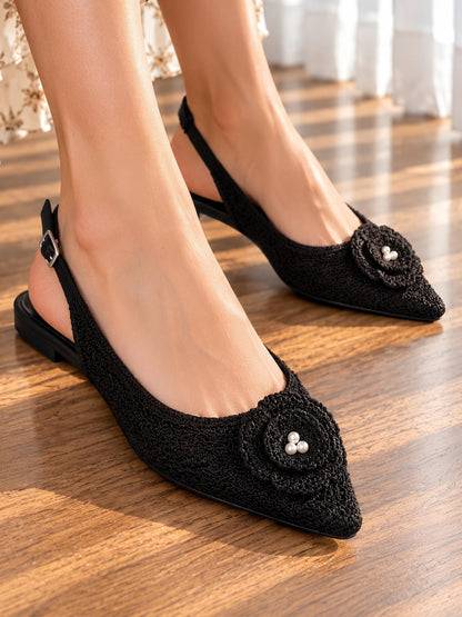 Michelle Woven Pumps
