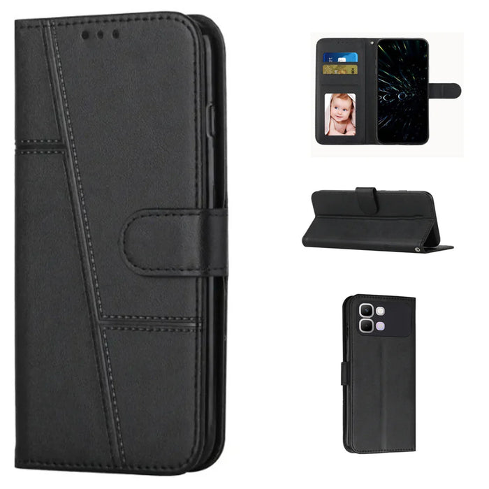 [FREE SHIPPING] BOOKLET LEATHER CASE FOR INFINIX NOTE 60/NOTE 60 PRO