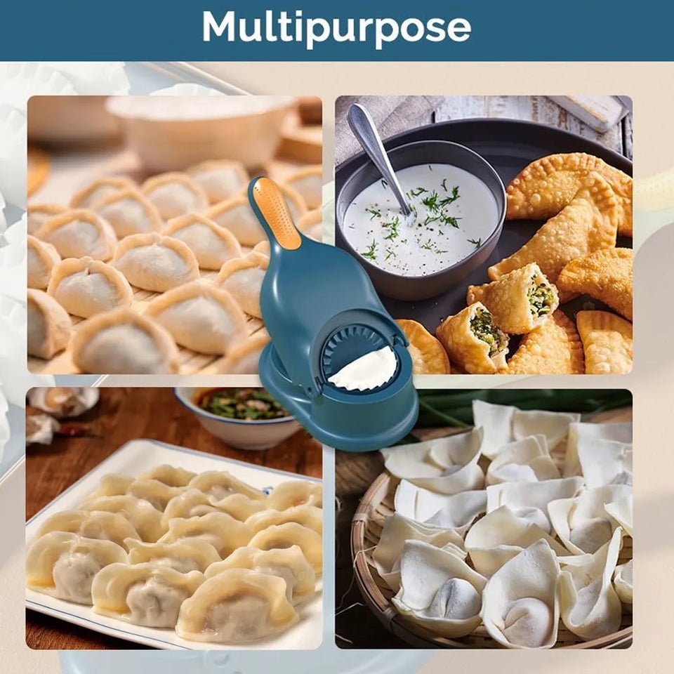 2 in 1 Dumpling & Samosa Maker – Easy Press Kitchen Tool