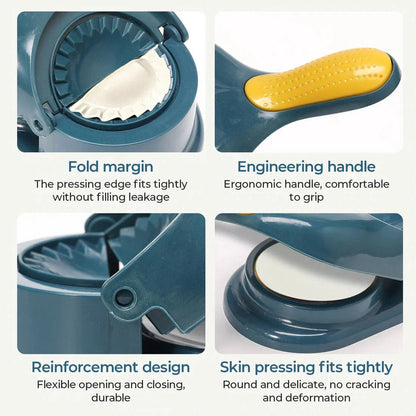 2 in 1 Dumpling & Samosa Maker – Easy Press Kitchen Tool