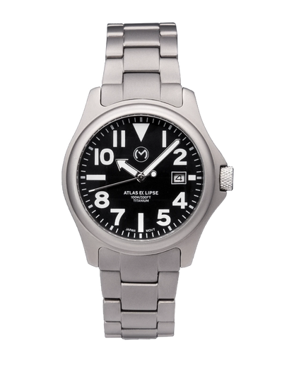 Atlas Eclipse Solar Black Dial [38mm]