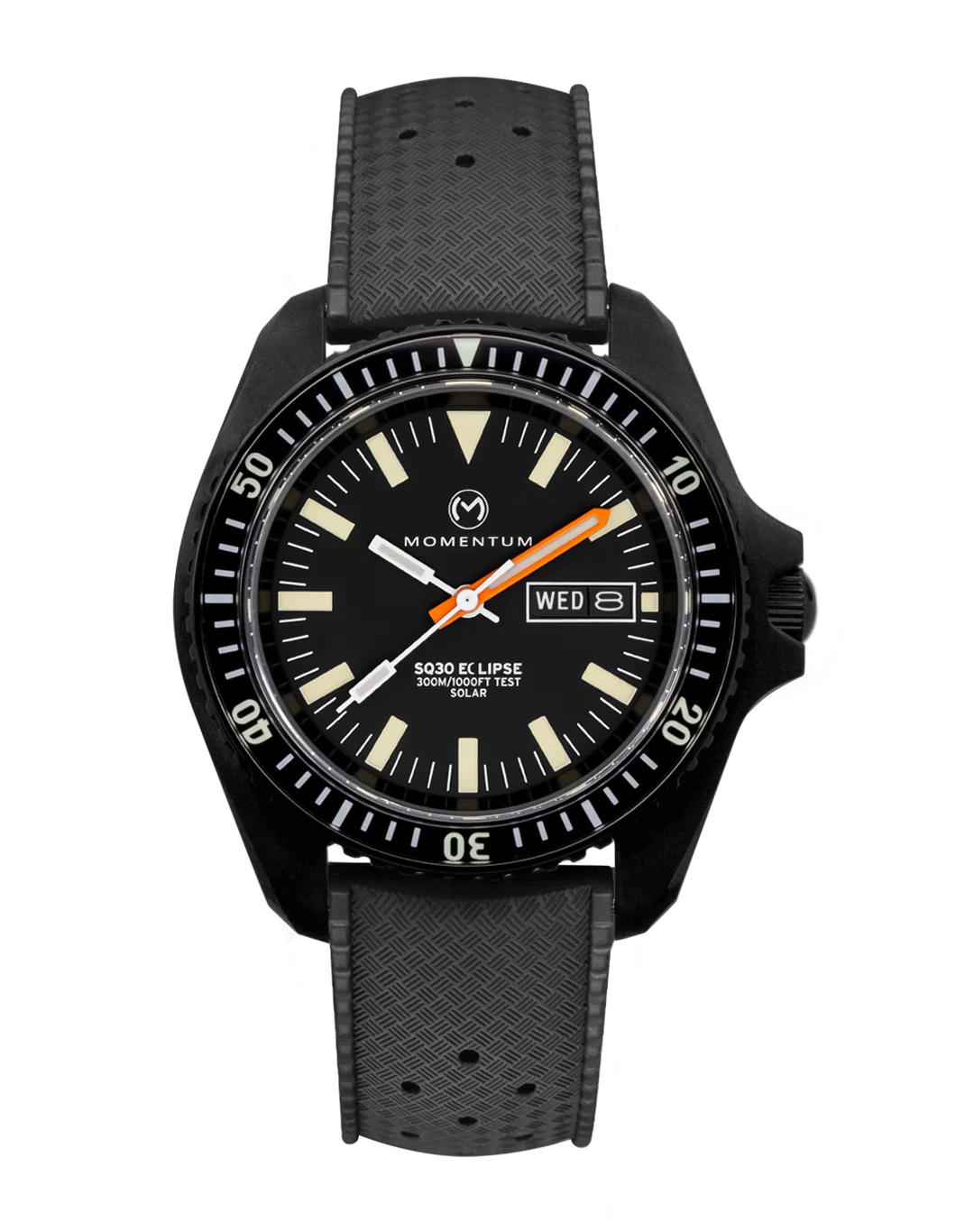 Sea Quartz 30 Eclipse - Solar Black-Ion [42mm]