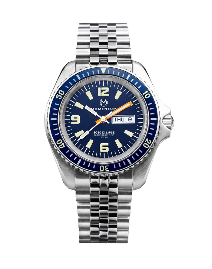 Sea Quartz 30 Eclipse Solar Blue Dial [42mm]