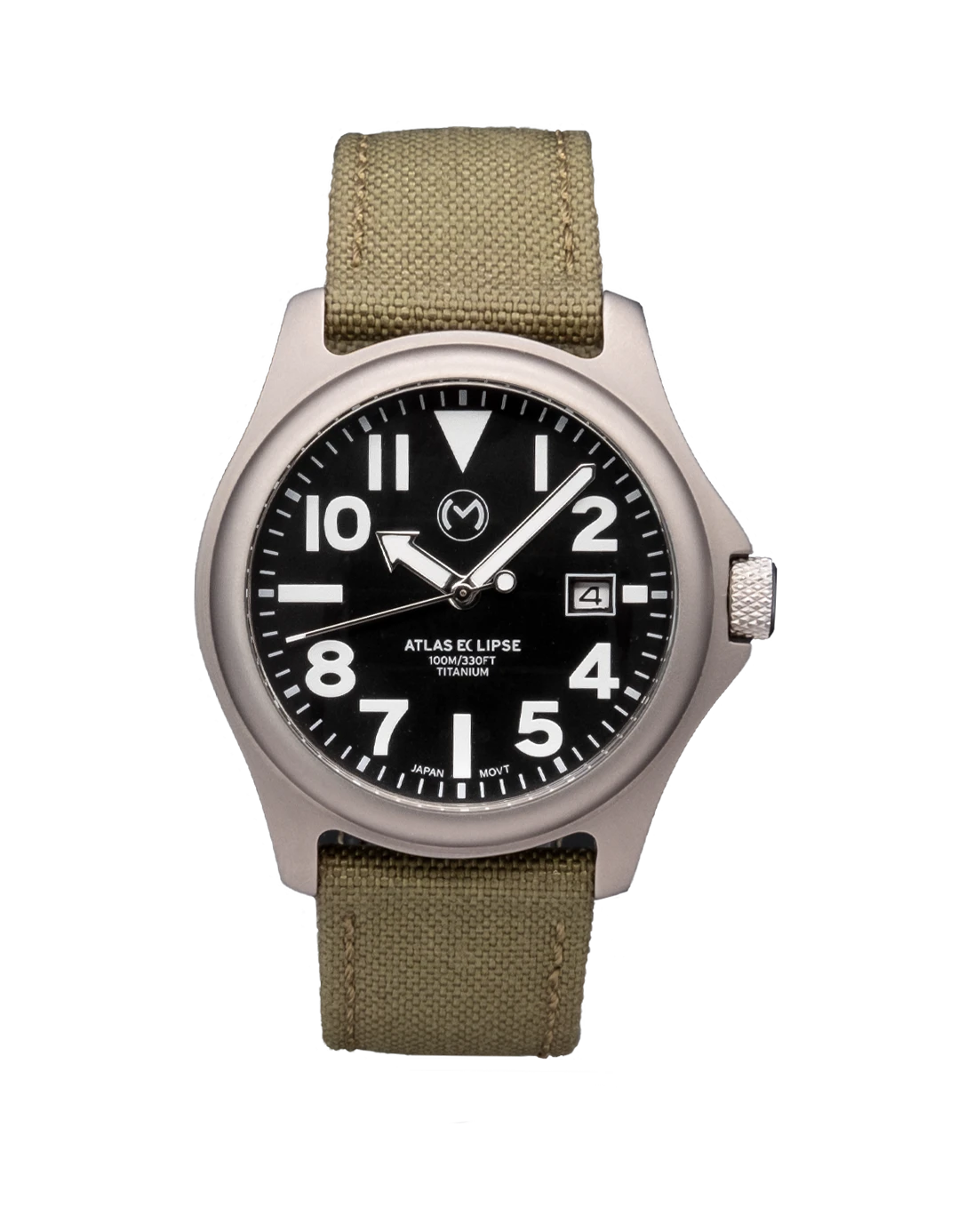 Atlas Eclipse Solar Black Dial [38mm]