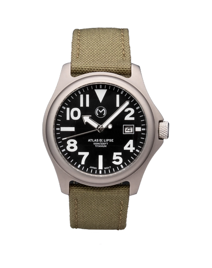 Atlas Eclipse Solar Black Dial [38mm]