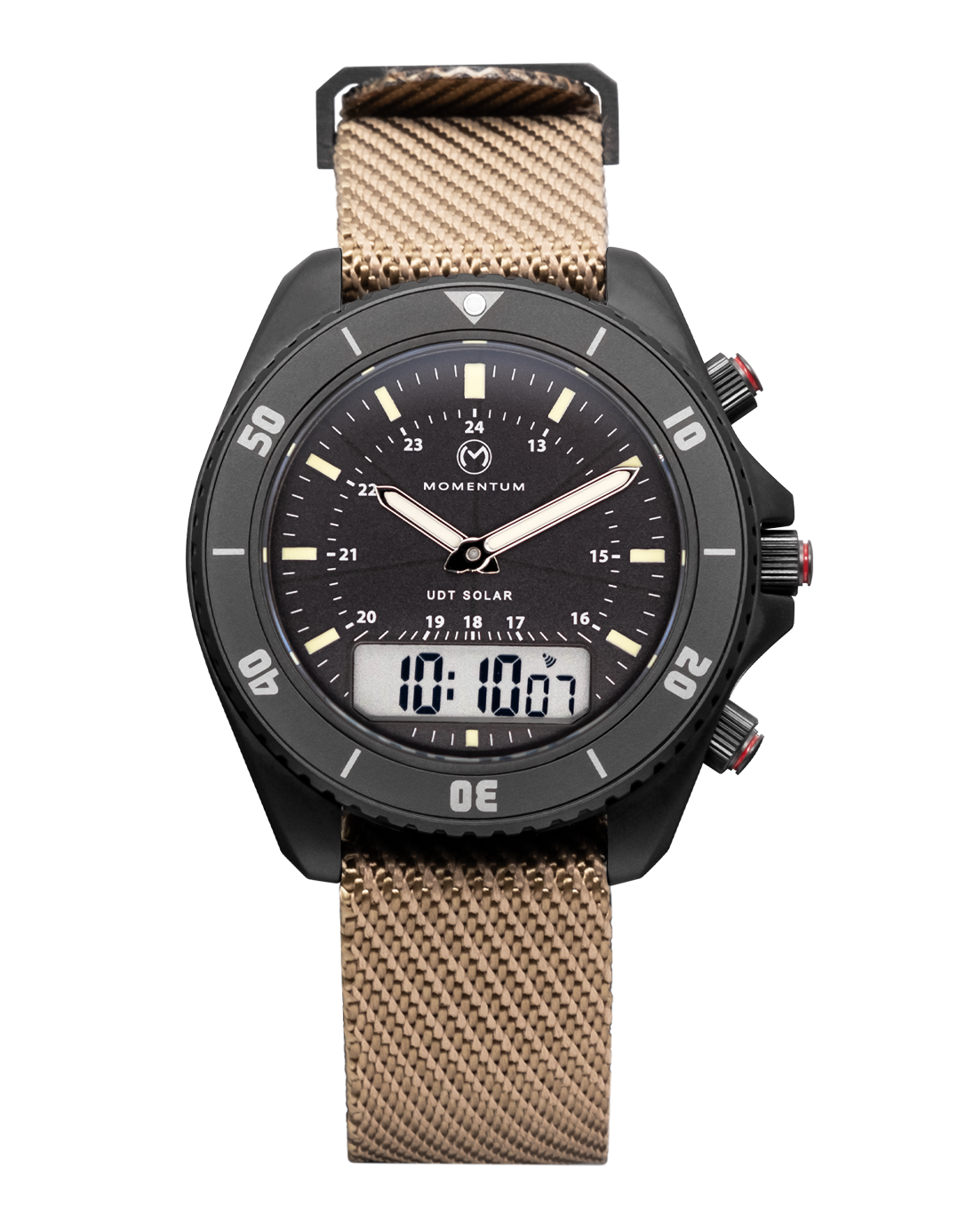 First Production - UDT Black-Ion Baton Dial [42mm] + Free Flex Band