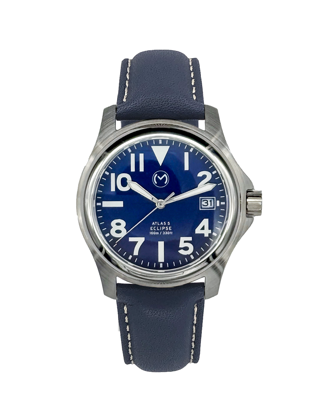 Atlas Eclipse Solar Blue Dial [38mm]