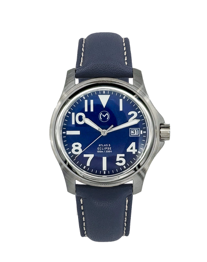 Atlas Eclipse Solar Blue Dial [38mm]